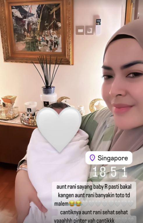 Aisyahrani dampingi Syahrini (Instagram.com/syh55)