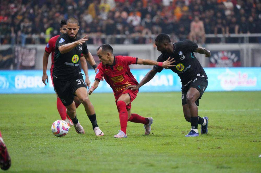 Selebrasi pemain Persija Jakarta. (Dok. Persija)