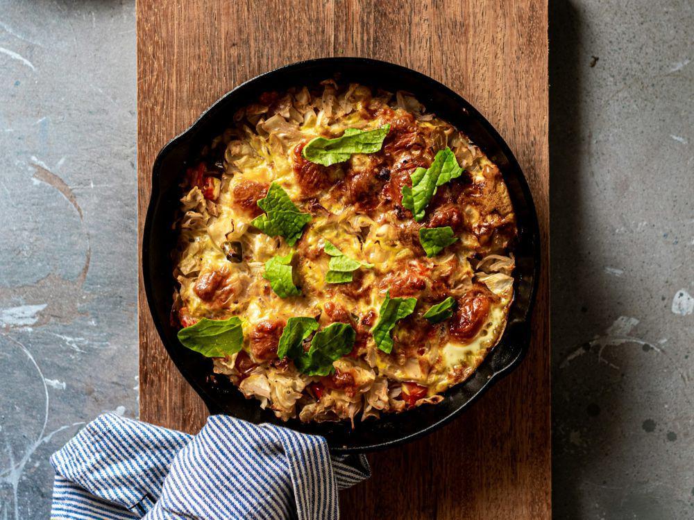 ilustrasi frittata (unsplash.com/Anshu A)
