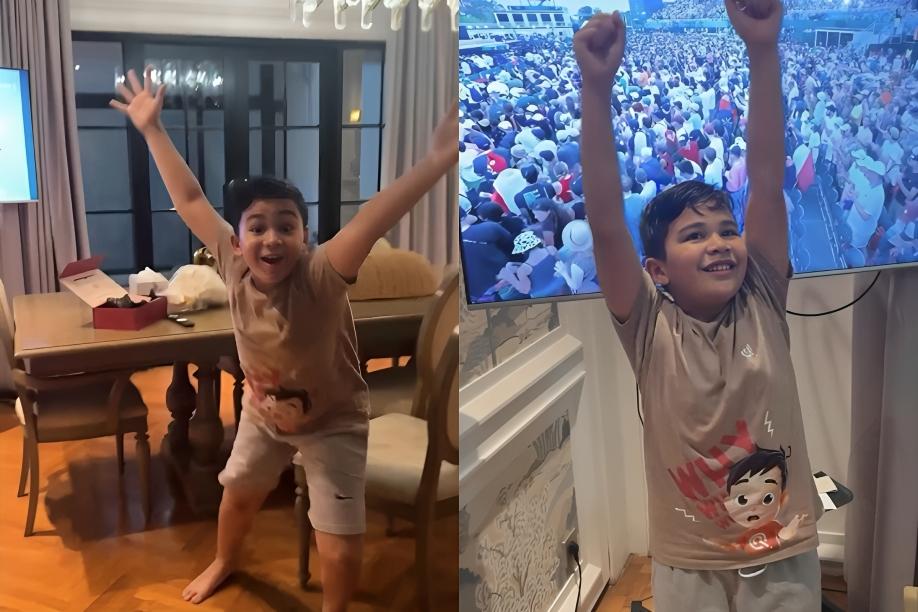 7 Potret Shireen Sungkar dan Adam Nobar Veddriq Leonardo, Heboh!