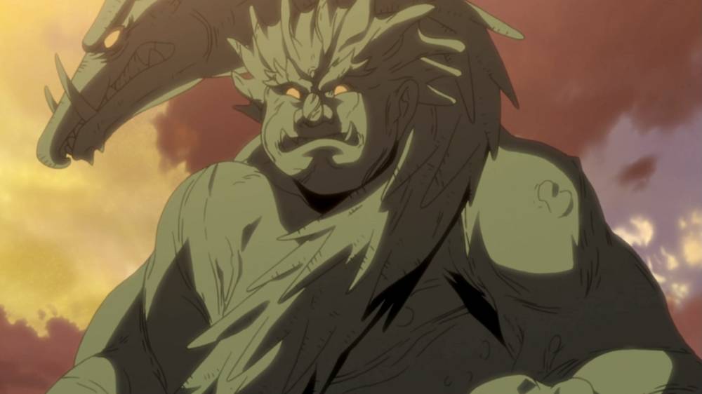 Hashirama menggunakan Mokuton: Mokujin no Jutsu. (dok. Pierrot/Naruto: Shippuden)