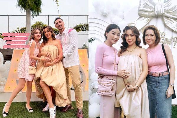 8 Potret Tamu Artis di Gender Reveal Anak Ketiga Jessica Iskandar