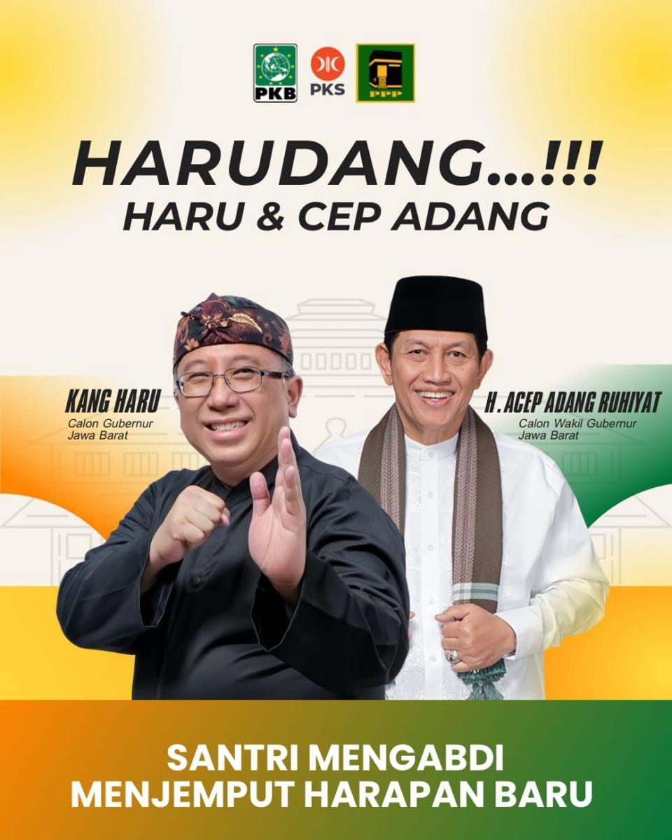 Koalisi Santri Plus PDIP Bakal Jadi Lawan Berat KIM di Pilgub Jabar