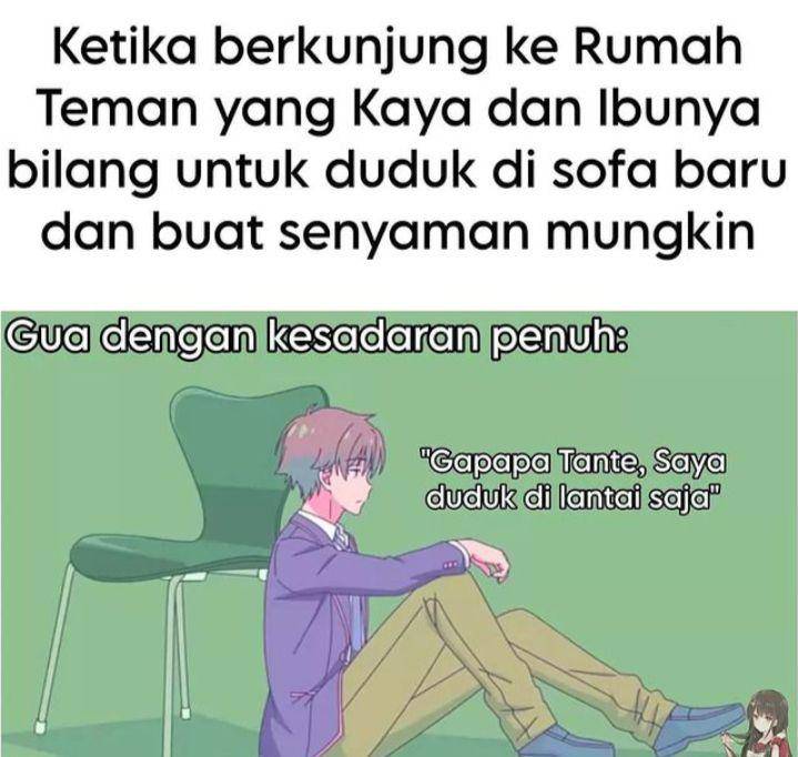meme main ke rumah teman (instagram.com/majelis_humor.id)