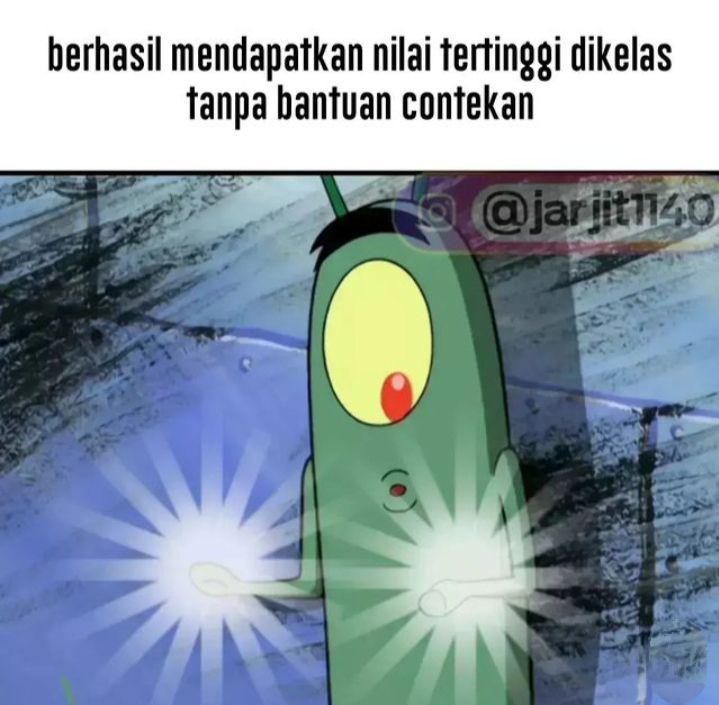meme ujian (instagram.com/jarjit1140)