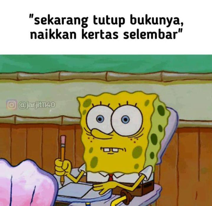 meme ujian (instagram.com/jarjit1140)