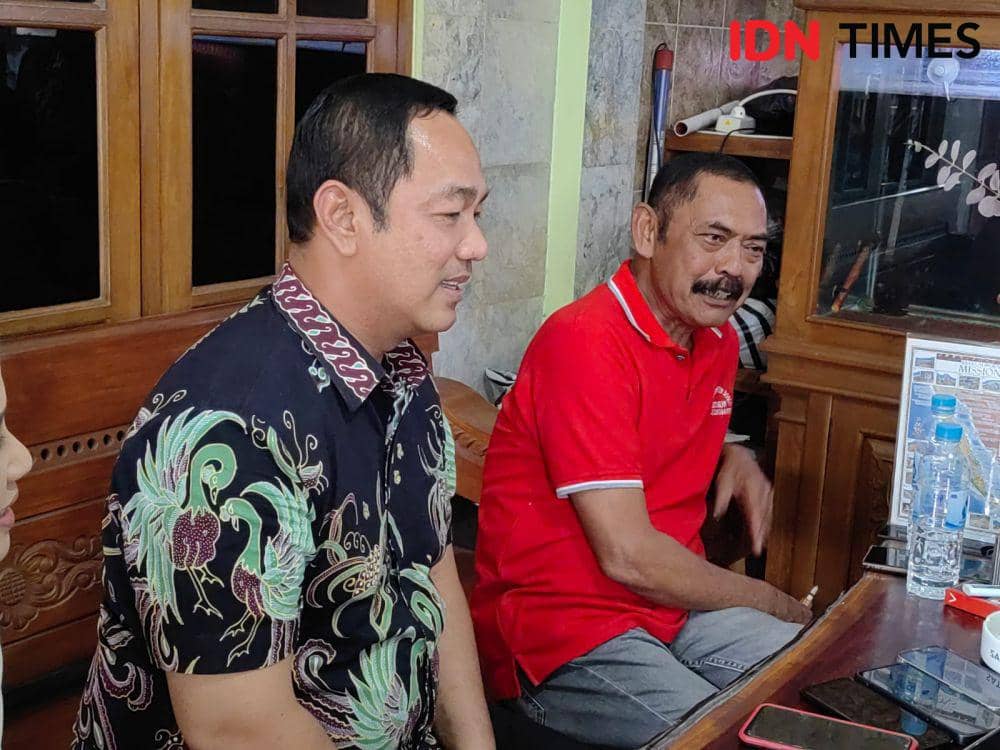 Pertemuan Hendrar Prihadi dengan FX Hadi Rudyatmo di Solo. (IDN Times/Larasati Rey)