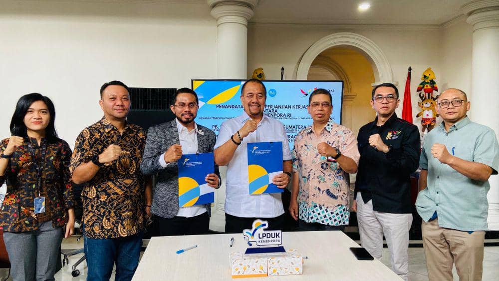 PB PON Sumut Kerja Sama dengan LPDUK untuk Olah Dana Komersial