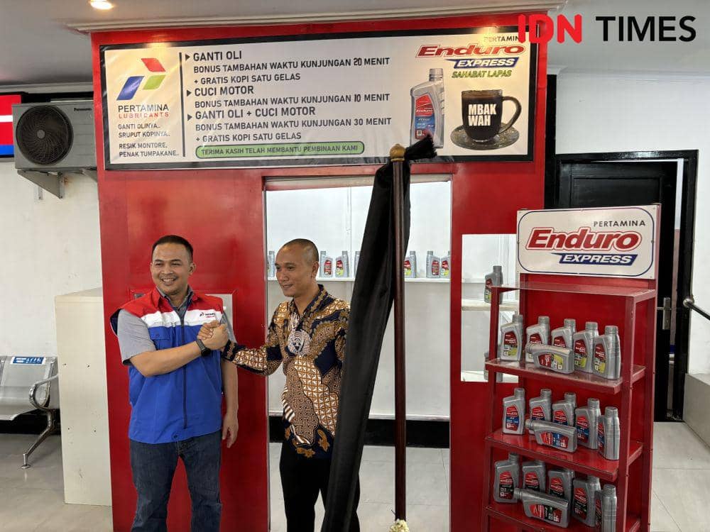 Peresmian Bengkel Enduro di Lapas Kelas II B Sleman atau Lapas Cebongan, Jumat (9/8/2024). (IDN Times/Herlambang Jati Kusumo)