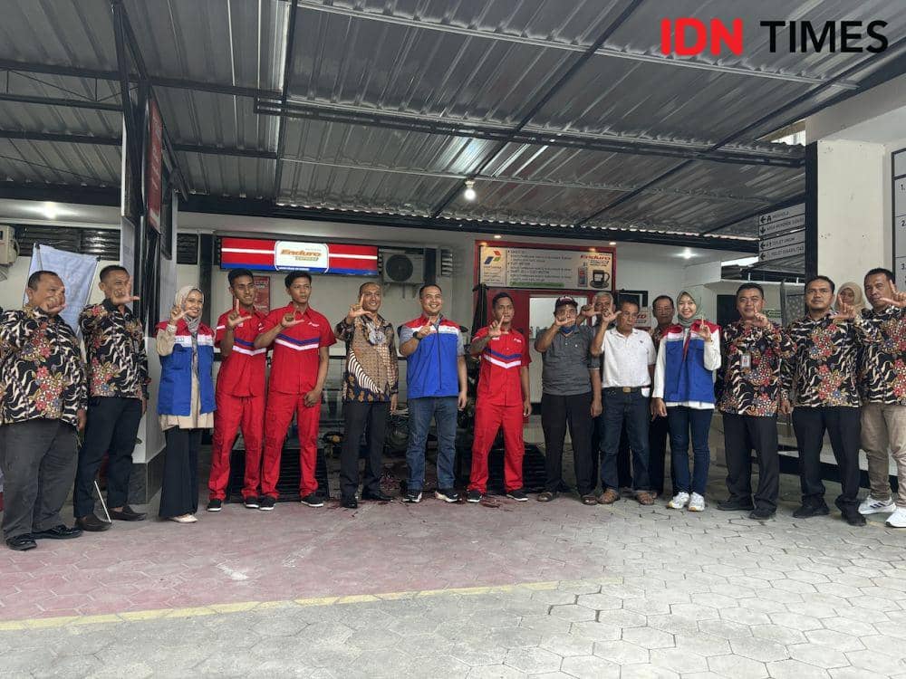 Peresmian Bengkel Enduro di Lapas Kelas II B Sleman atau Lapas Cebongan, Jumat (9/8/2024). (IDN Times/Herlambang Jati Kusumo)