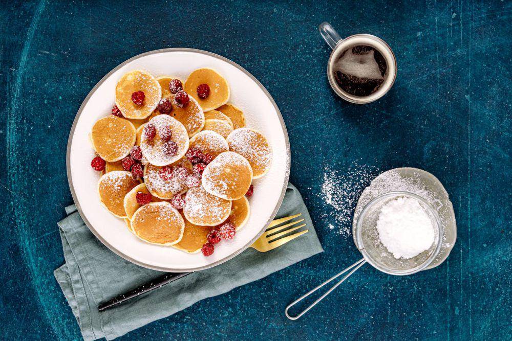 ilustrasi mini oatmeal pancake (pexels.com/Antoni Shkraba)
