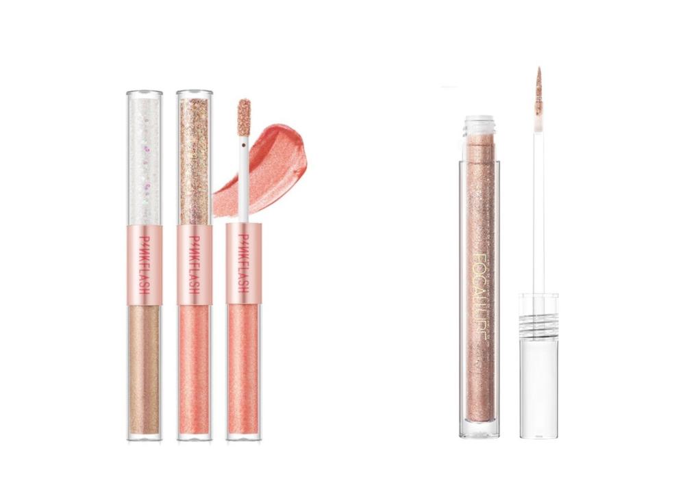 kolase produk glitter (dok. PINKFLASH | Shopee/Focallure Official Shop)