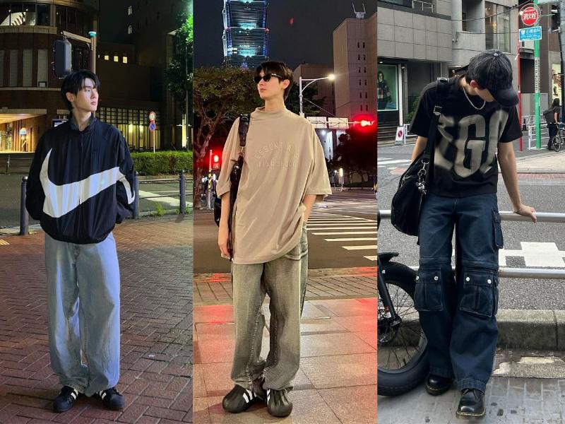 7 Ide Outfit Celana Oversized ala Book Kasidet, Super Catchy!