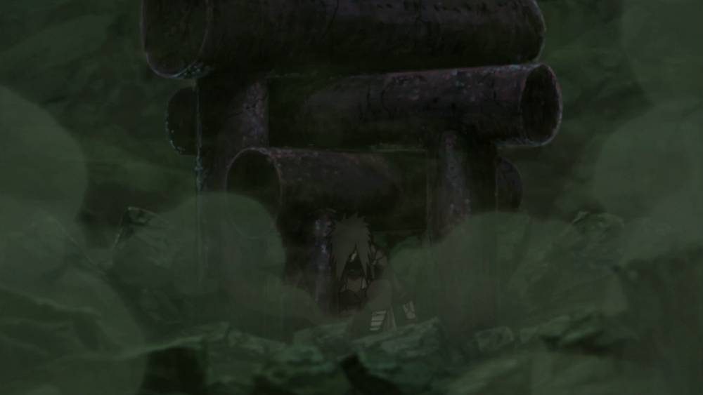 Hashirama menggunakan Senpo: Myojinmon. (dok. Pierrot/Naruto: Shippuden)