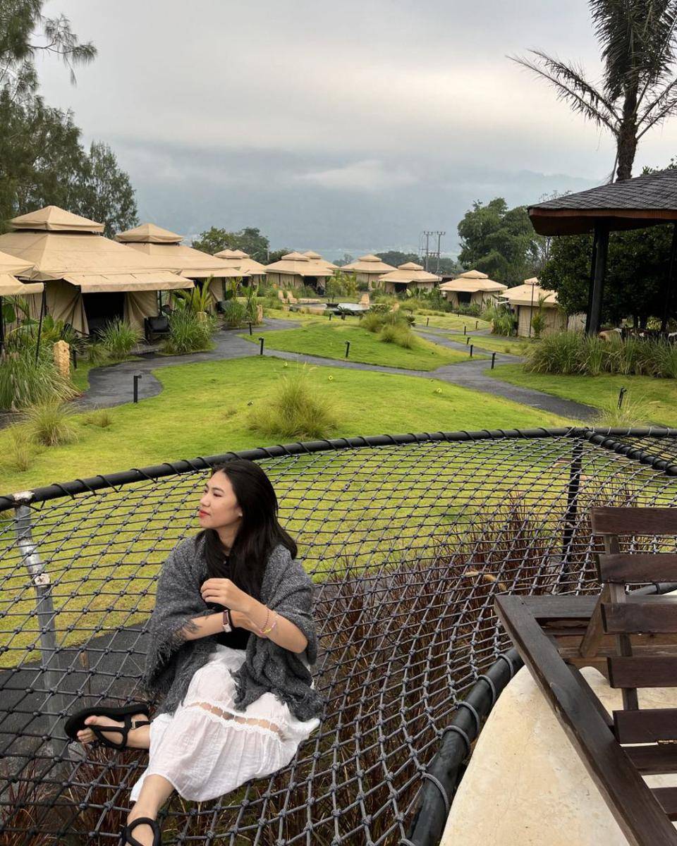 Potret wisatawan yang menginap di Toteme Glamping, Bali (instagram.com/noviantiasiu)