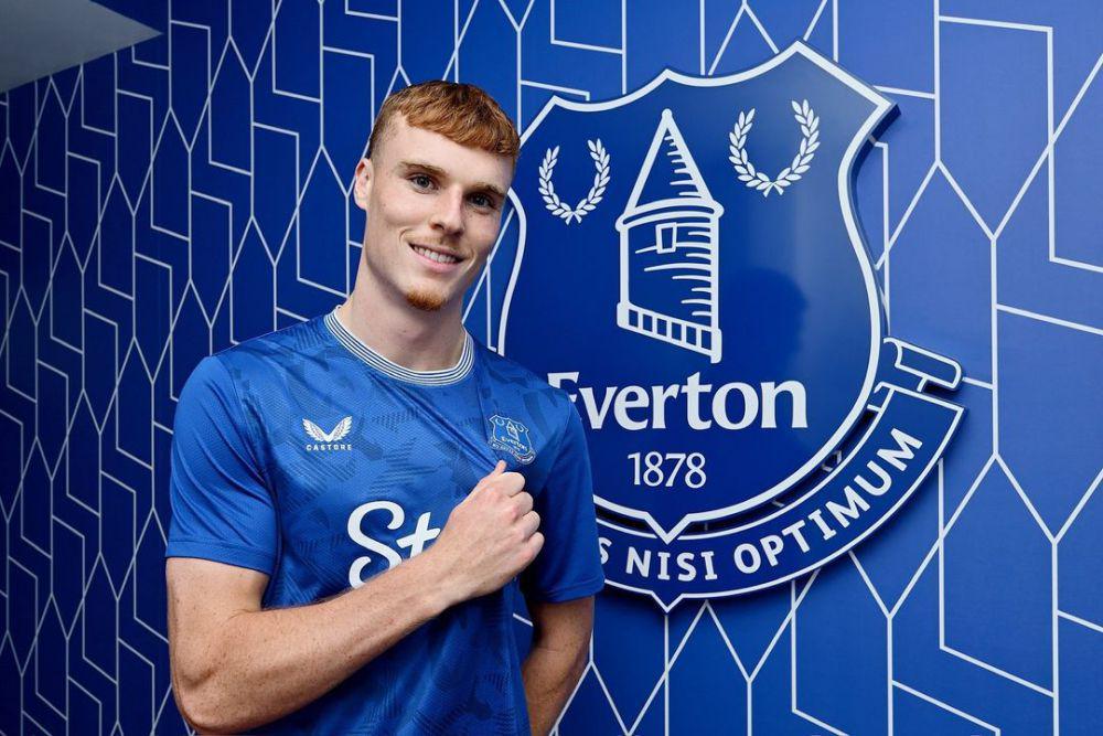 Jake O'Brien pindah ke Everton. (instagram.com/everton)