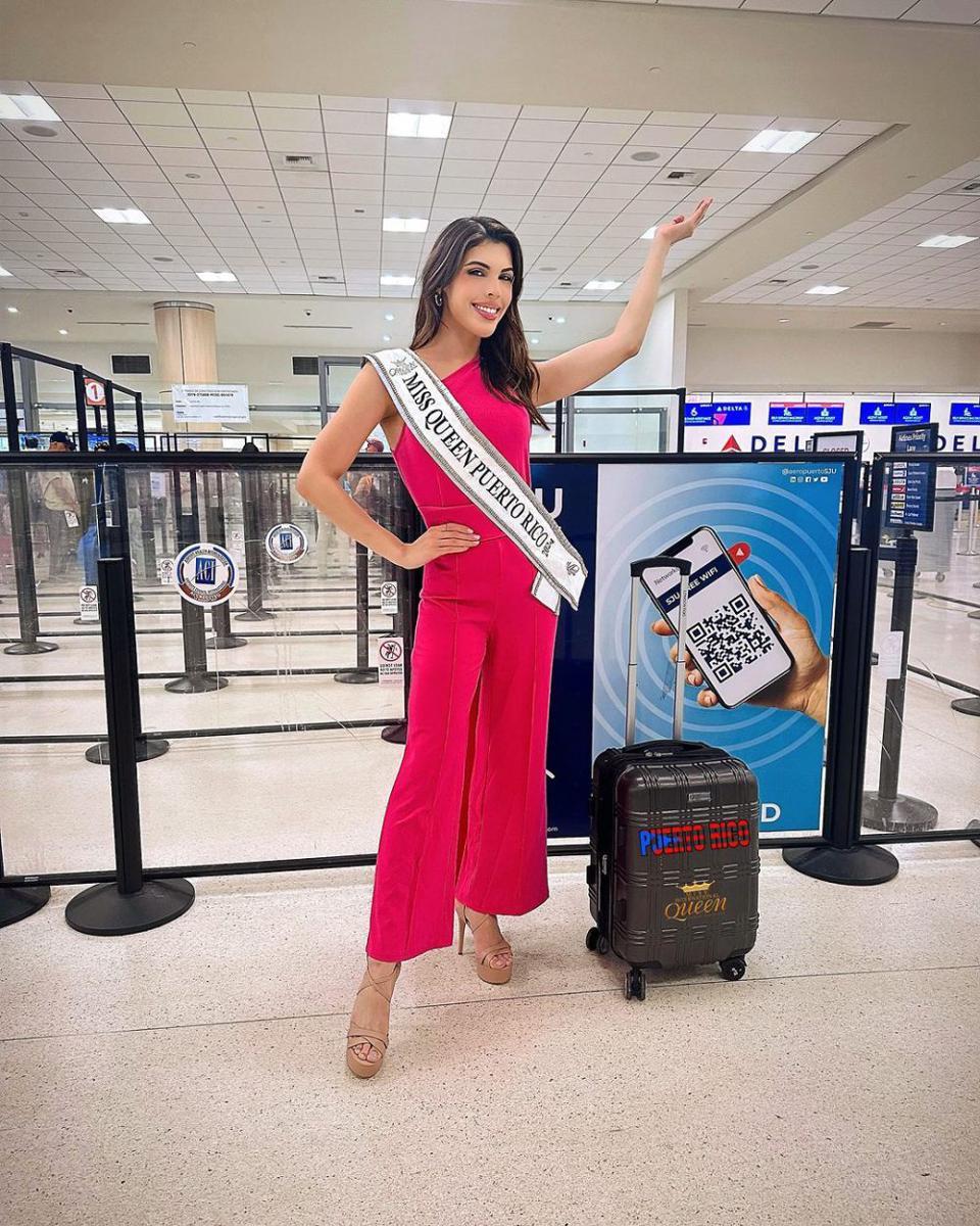 Potret Departure Finalis Miss International Queen 2024 ke Thailand (Instagram.com/danielaarroyopr)
