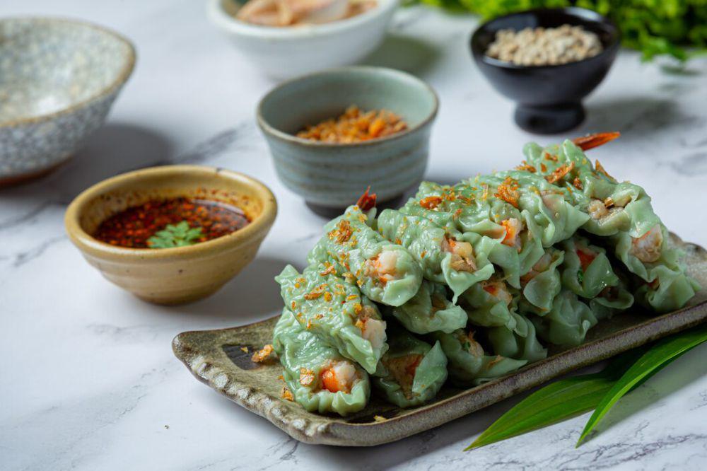 Resep Dimsum Udang Kulit Bayam yang Lezat dan Pastinya Sehat