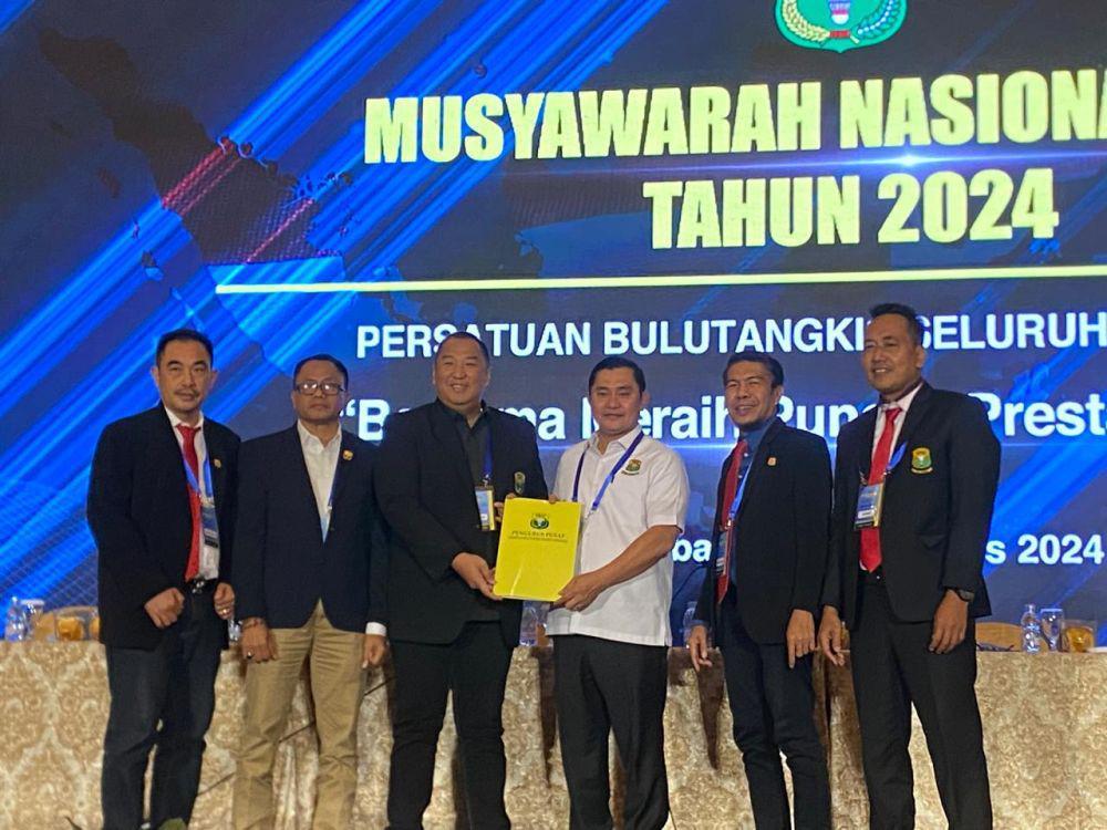 Fadil Imran Terpilih Jadi Ketua umum PBSI 2024-2028