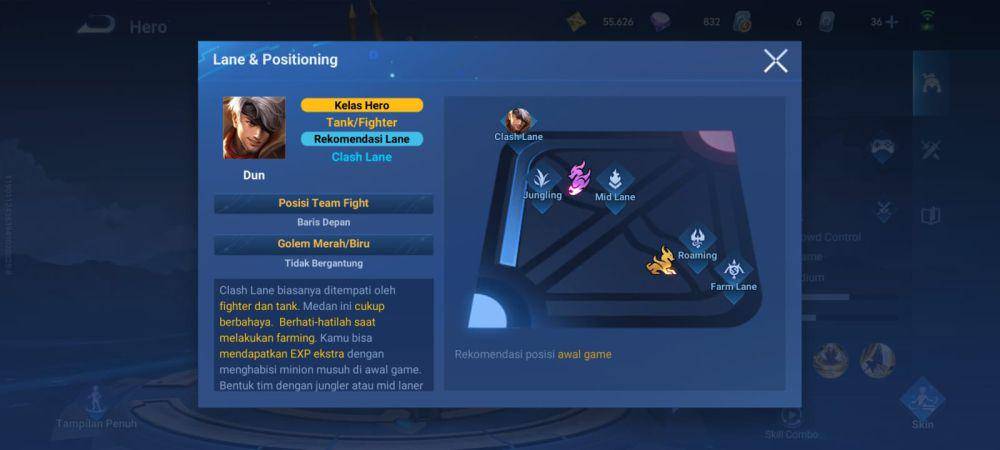 Dun clash lane di Honor of Kings (dok. TiMi Studio Group/Honor of Kings)