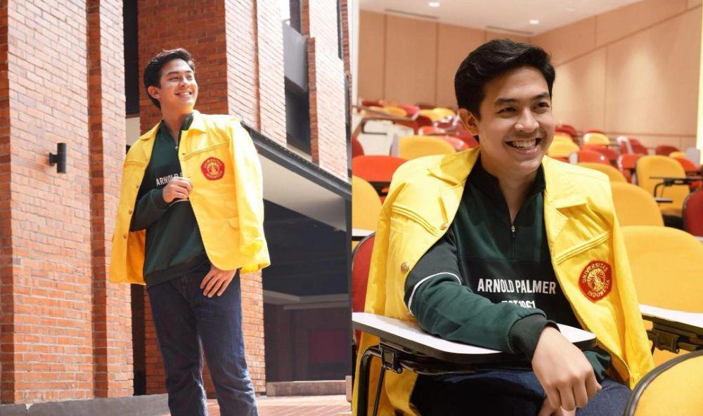 7 Potret Jerome Polin Pakai Almamater UI, Bikin Penasaran Warganet