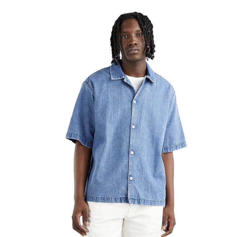 Levi's Men's Short Sleeve Slouchy Shirt 390400003 (blibli.com/Levi's Men Official Store)