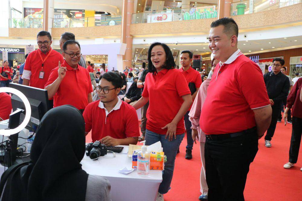 Imigrasi Bekasi buka pelayanan di mall. (Dokumen Imigrasi Bekasi)
