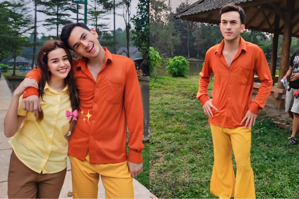 potret Rizky Nazar cosplay jadi penyanyi dangdut King Nassar (instagram.com/jakiyyah_i)