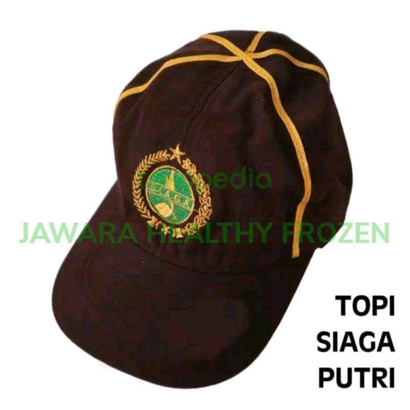 topi pramuka siaga putri (tokopedia.com/JAWARA HEALTHY FROZEN)