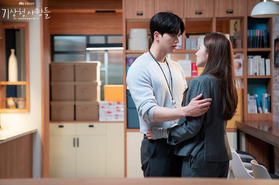 Song Kang dan Park Min Young di KDrama Forecasting Love and Weather (dok.JTBC/Forecasting Love and Weather)