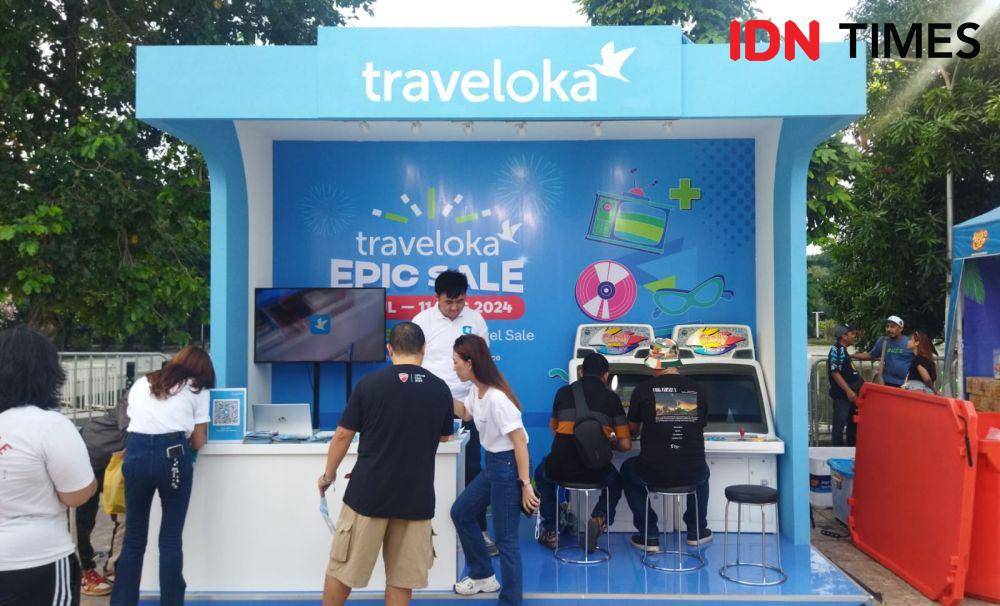 Games jadul di beberapa booth pameran (dok. IDN Times/Shandy Pradana)