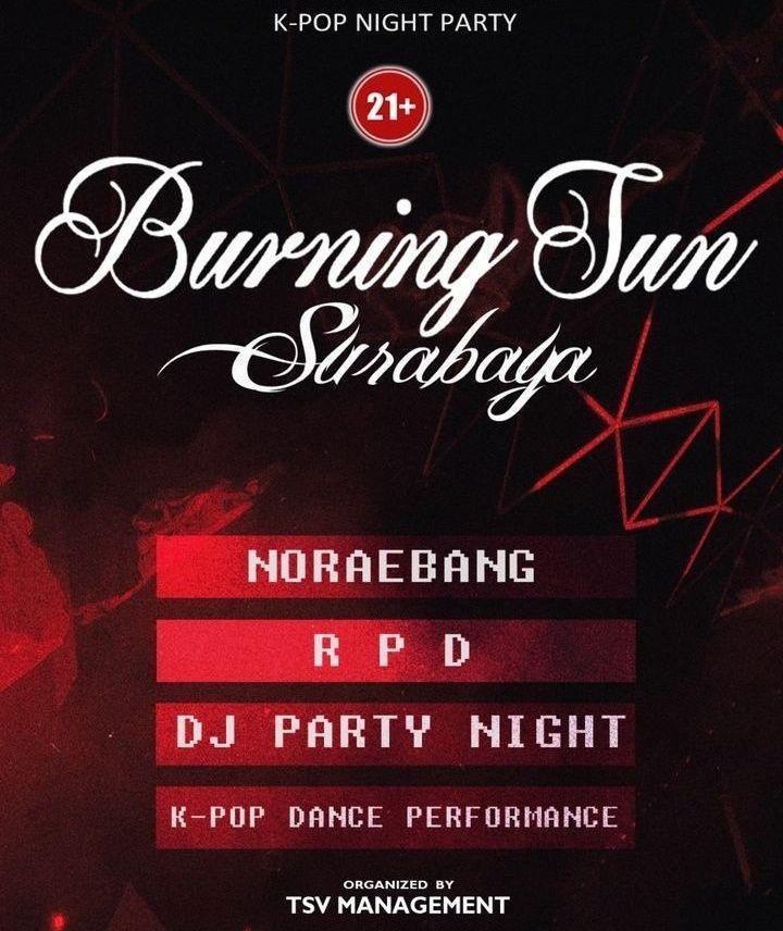 klarifikasi promotor Burning Sun Surabaya (instagram.com/tsvmanagement)