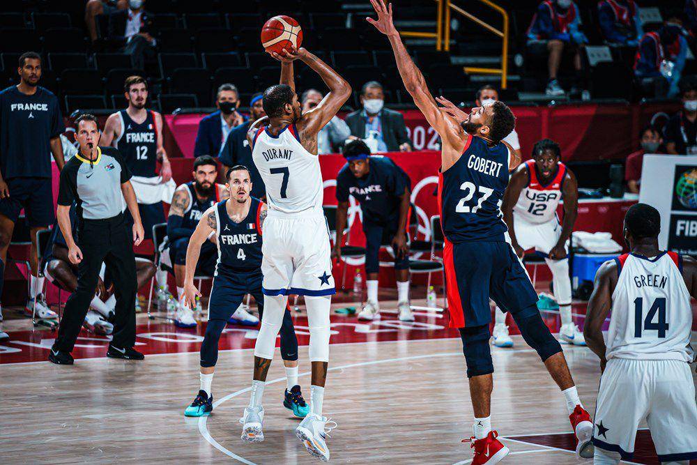 Amerika Serikat bertemu dengan Prancis di final Olimpiade 2020 Tokyo. (fiba.basketball)