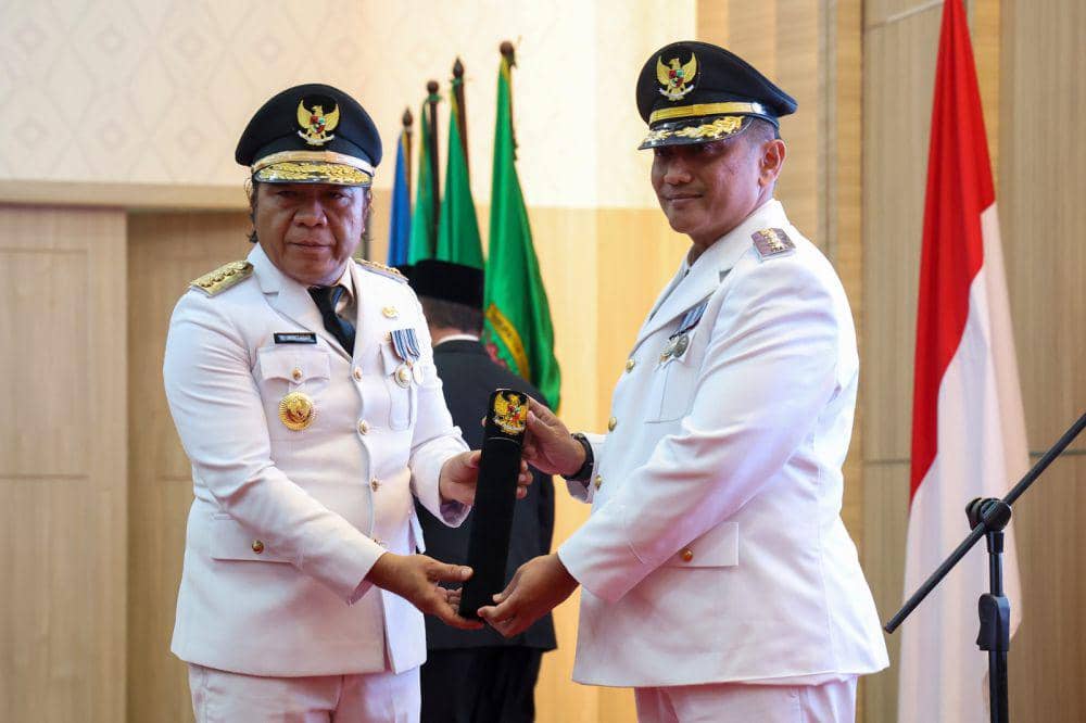Gunawan Rusminto Resmi Jabat Pj Bupati Lebak Gantikan Iwan Kurniawan
