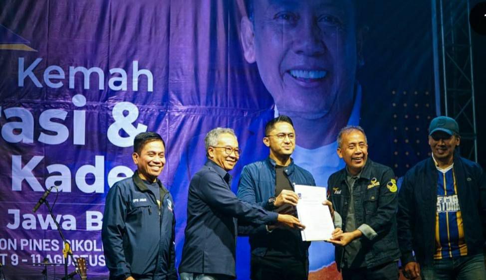 7 Pasangan Balon Kepala Daerah di Jabar dapat SK dari NasDem