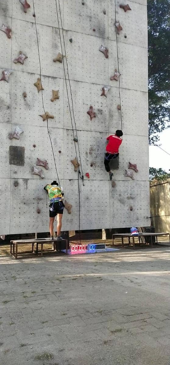 Atlet panjat tebing Sumut berlatih jelang PON 2024 (dok.istimewa)