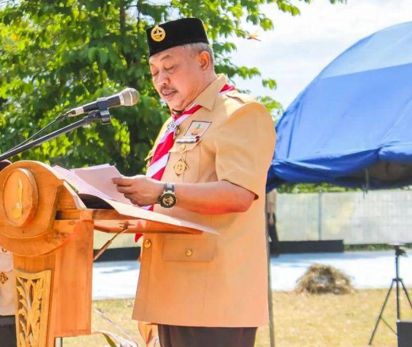 Muhammad Husni pernah sebagai Ketua Kwartir Cabang Kota Medan (Instagram @sahabat_kakhusni)