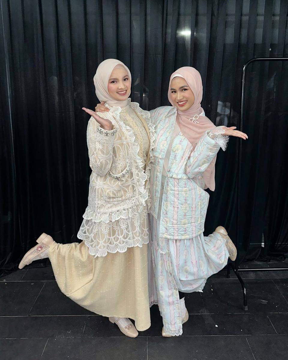 momen Sabrina Anggraini runaway di catwalk (instagram.com/sabrinaanggraini)