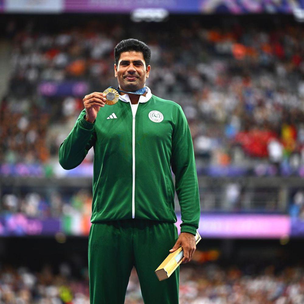 Arshad Nadeem, atlet lempar lembing Pakistan peraih emas Olimpiade 2024 (instagram.com/worldathletics)