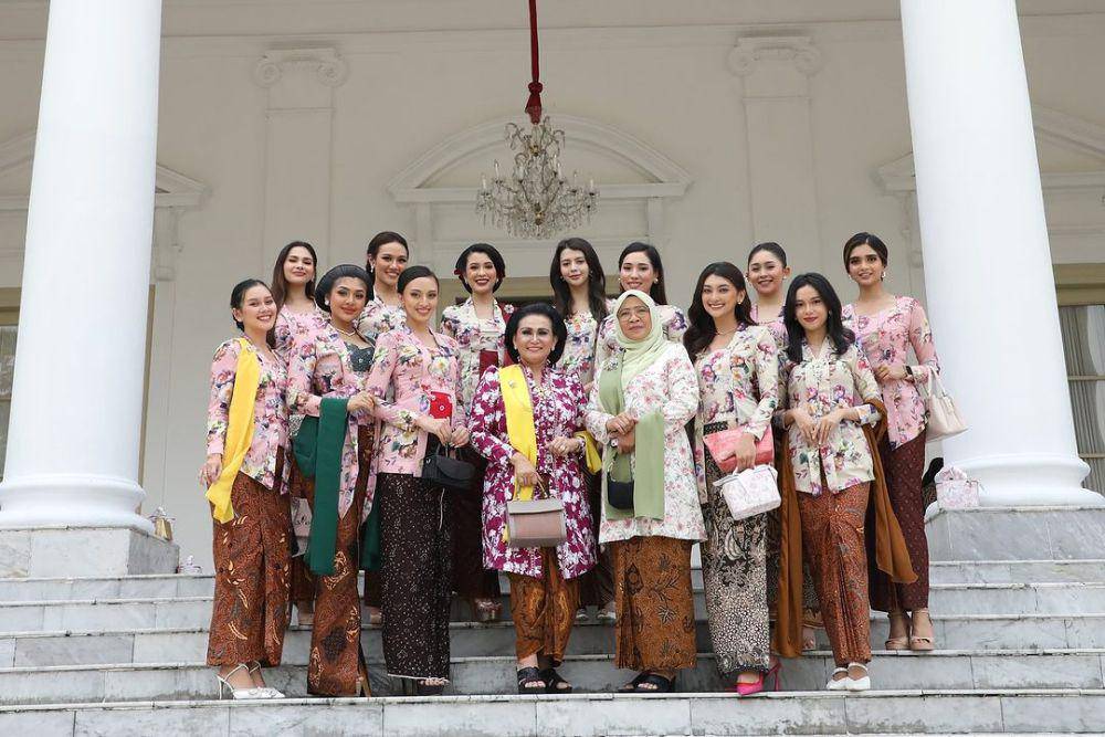 Potret Para Puteri Indonesia Saat Hadir di Acara Syukuran Tujuh Bulanan Erina Gudono (Instagram.com/officialputeriindonesia)