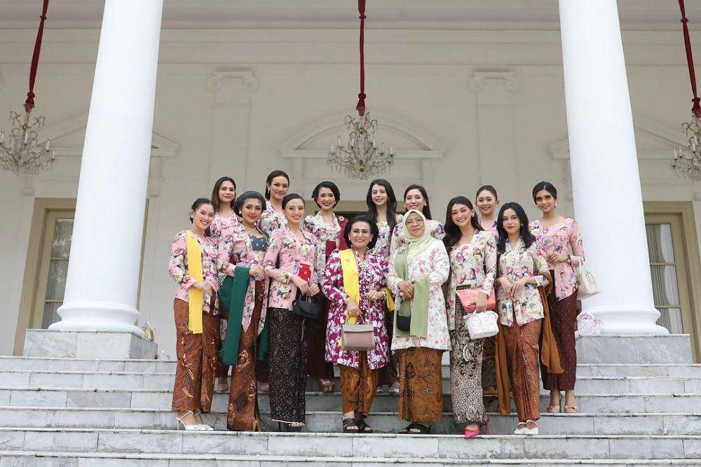 Potret Para Puteri Indonesia Saat Hadir di Acara Syukuran Tujuh Bulanan Erina Gudono (Instagram.com/officialputeriindonesia)
