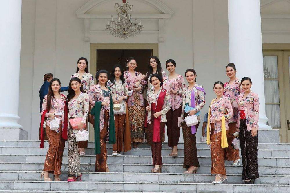 Potret Para Puteri Indonesia Saat Hadir di Acara Syukuran Tujuh Bulanan Erina Gudono (Instagram.com/officialputeriindonesia)