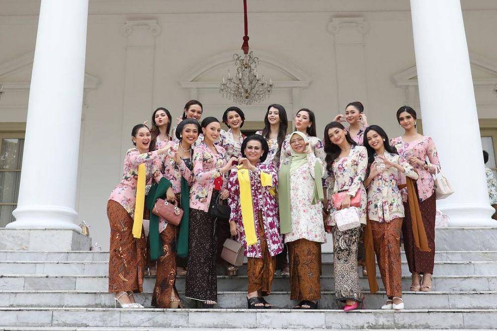 Potret Para Puteri Indonesia Saat Hadir di Acara Syukuran Tujuh Bulanan Erina Gudono (Instagram.com/officialputeriindonesia)
