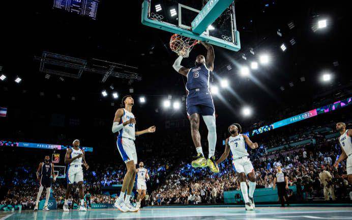 Amerika Serikat bertemu dengan Prancis di final Olimpiade 2024 Paris. (fiba.basketball)