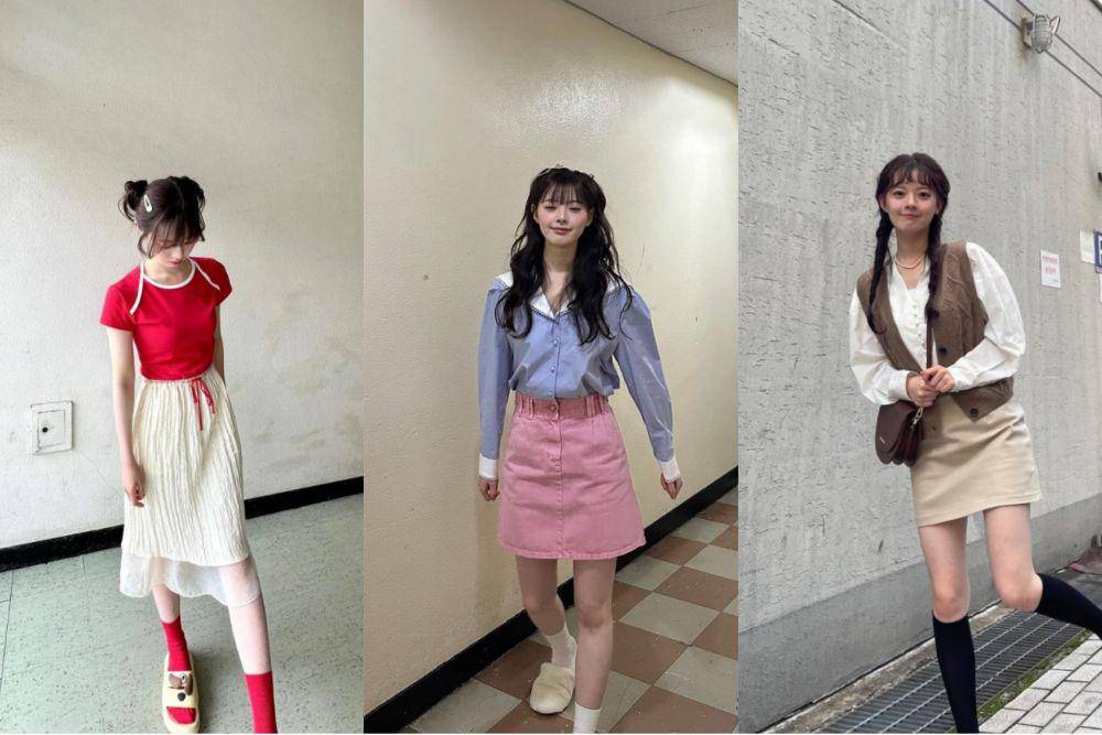 OOTD nuansa girly ala Han Su-a (instagram.com/swaxwa)