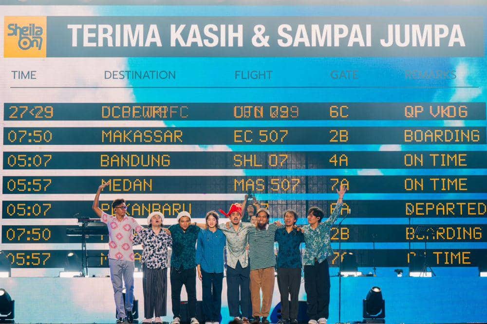 Konser Sheila on 7 di Kota Makassar, Sulawesi Selatan, Sabtu (10/8/2024)/Istimewa