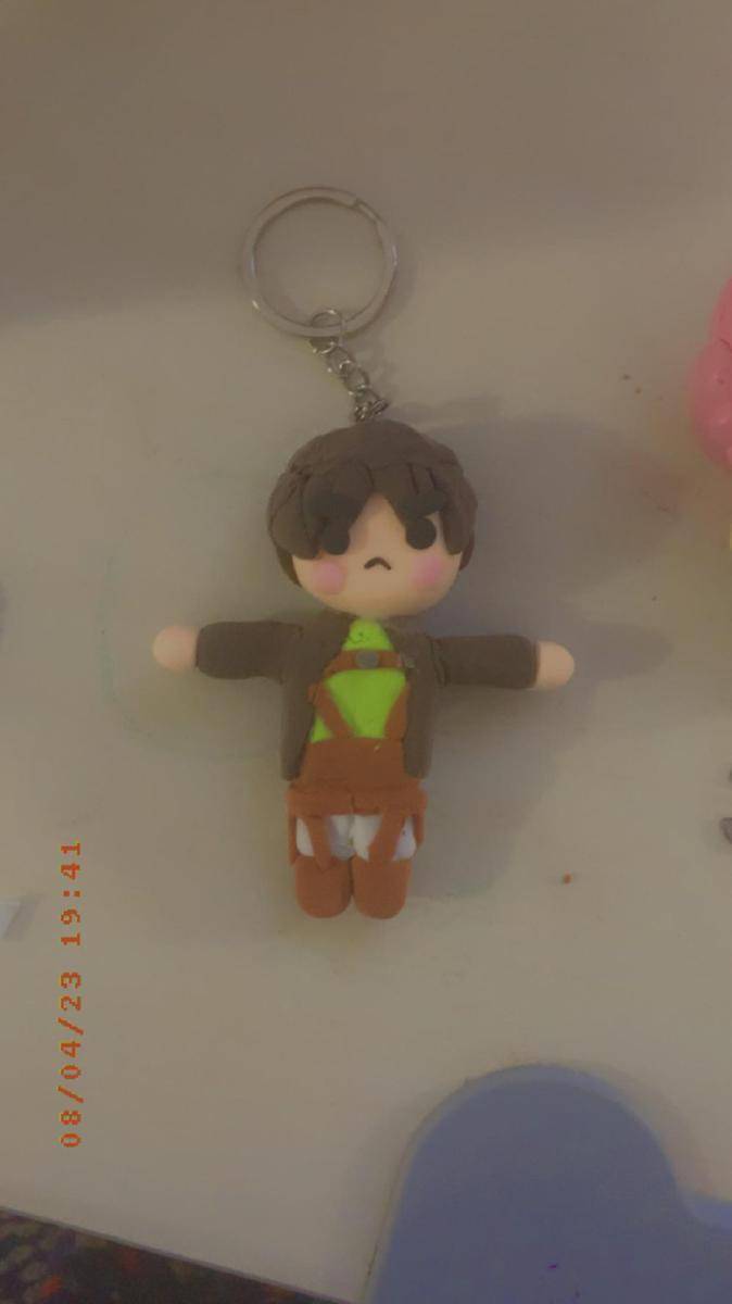 potret karya buatan tangan Attack on Titan (reddit.com/user/vanillabear_hamham)
