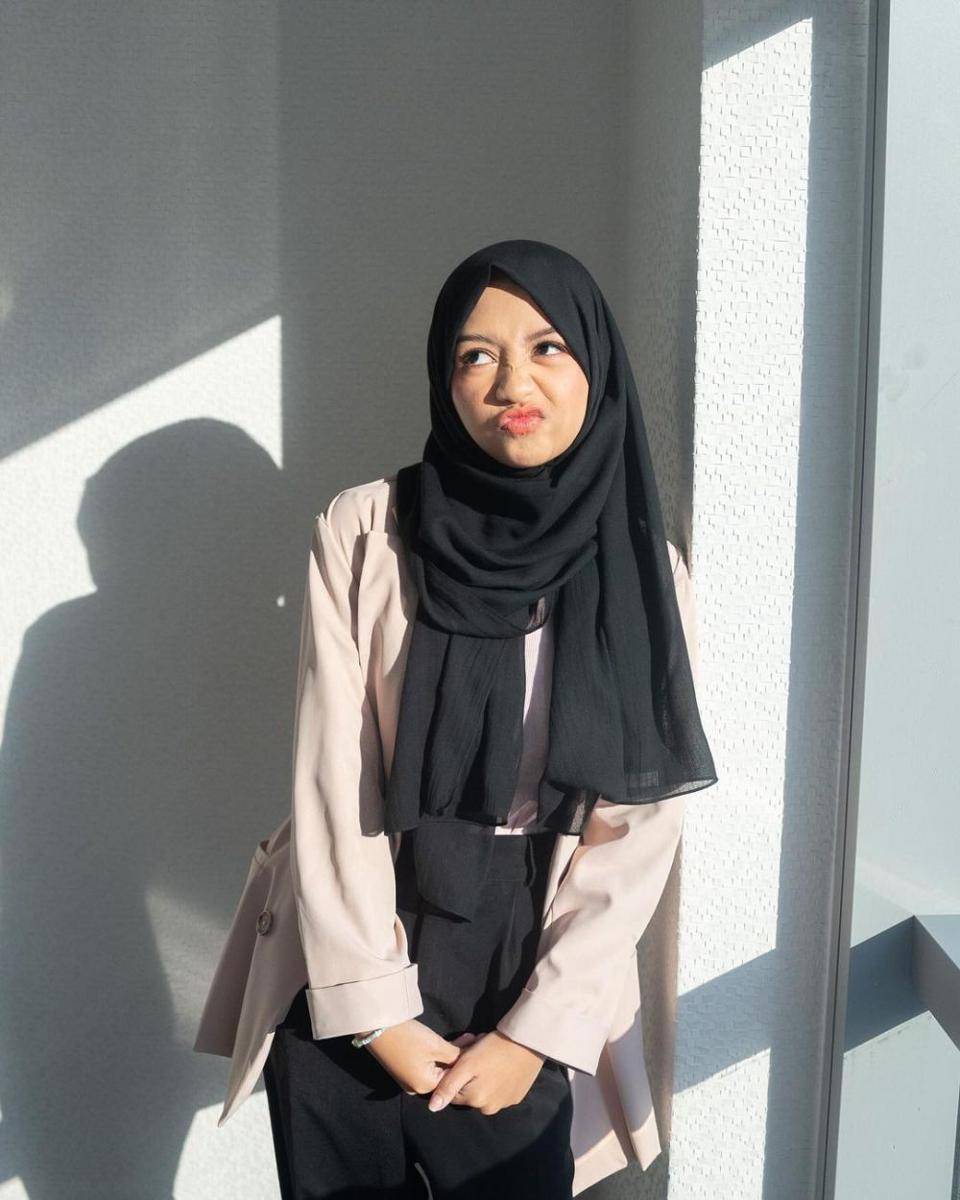 OOTD Hijab Halda Rianta (instagram.com/haldarnta)