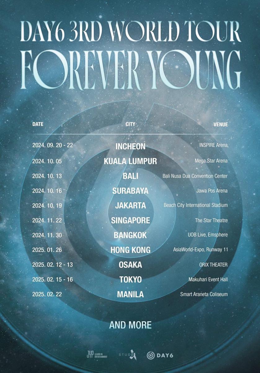 jadwal tur Day6 (x.com/day6official)