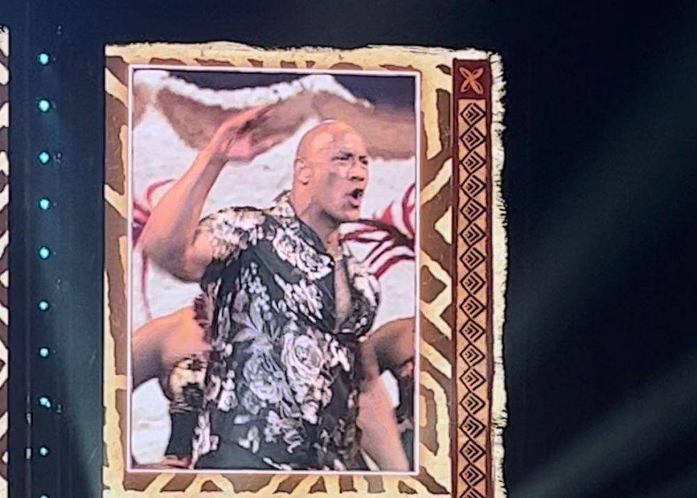 Dwayne Johnson The Rock di D23 2024 (IDN Times/Triadanti)